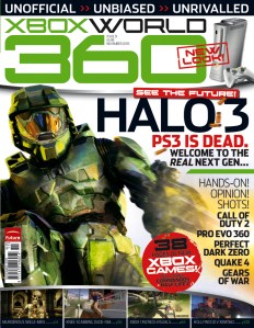 Xbox World, the magazine that took me under its wings and helped me plonk my foot in the door. God bless it