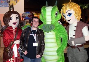 I don't even know who these pricks are and look who excited I was to meet them anyway