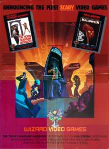 Wizard Video Games flyer