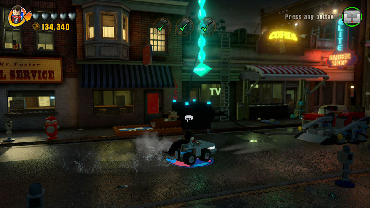 lego dimensions back to the future level