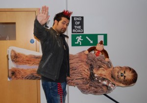 The legendary Chandra 'The Hair' Nair on his last day