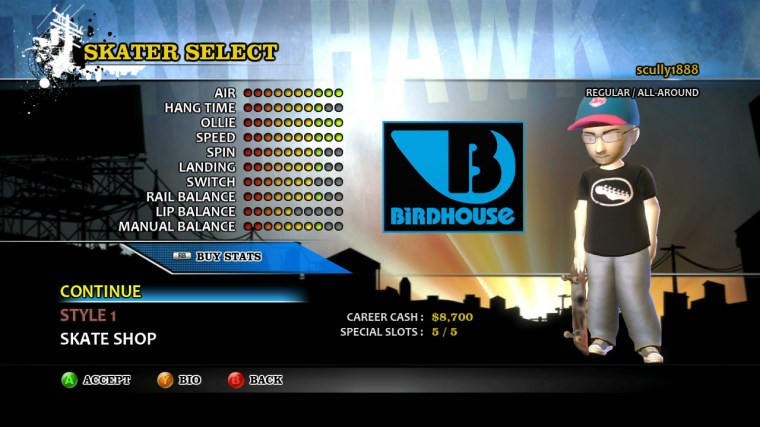 Or the guy you'll be guiding through a half-hearted HD version of a once-great skateboarding series