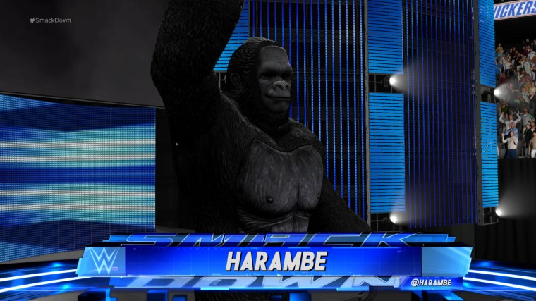 And I can assure you WWE 2K17 was worth every penny purely so I could take this screenshot